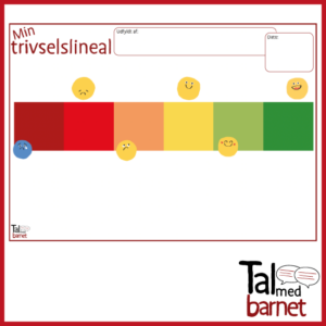 Trivselslineal (simpel, farver)
