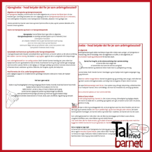 Hjemgivelse - info til anbringelsessted