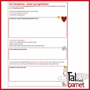 Før hjemgivelse - tryghedsplan (jf. Barnets lov §100)