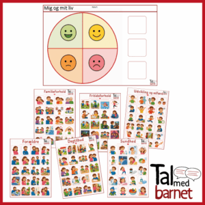 Trivselsevaluering - Smiley - Dialogisk redskab m. piktogrammer (0-5år) / jf. Barnets Lov §5