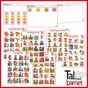 Trivselsevaluering - Smiley - Dialogisk redskab m. piktogrammer (5-10år) / jf. Barnets Lov §5